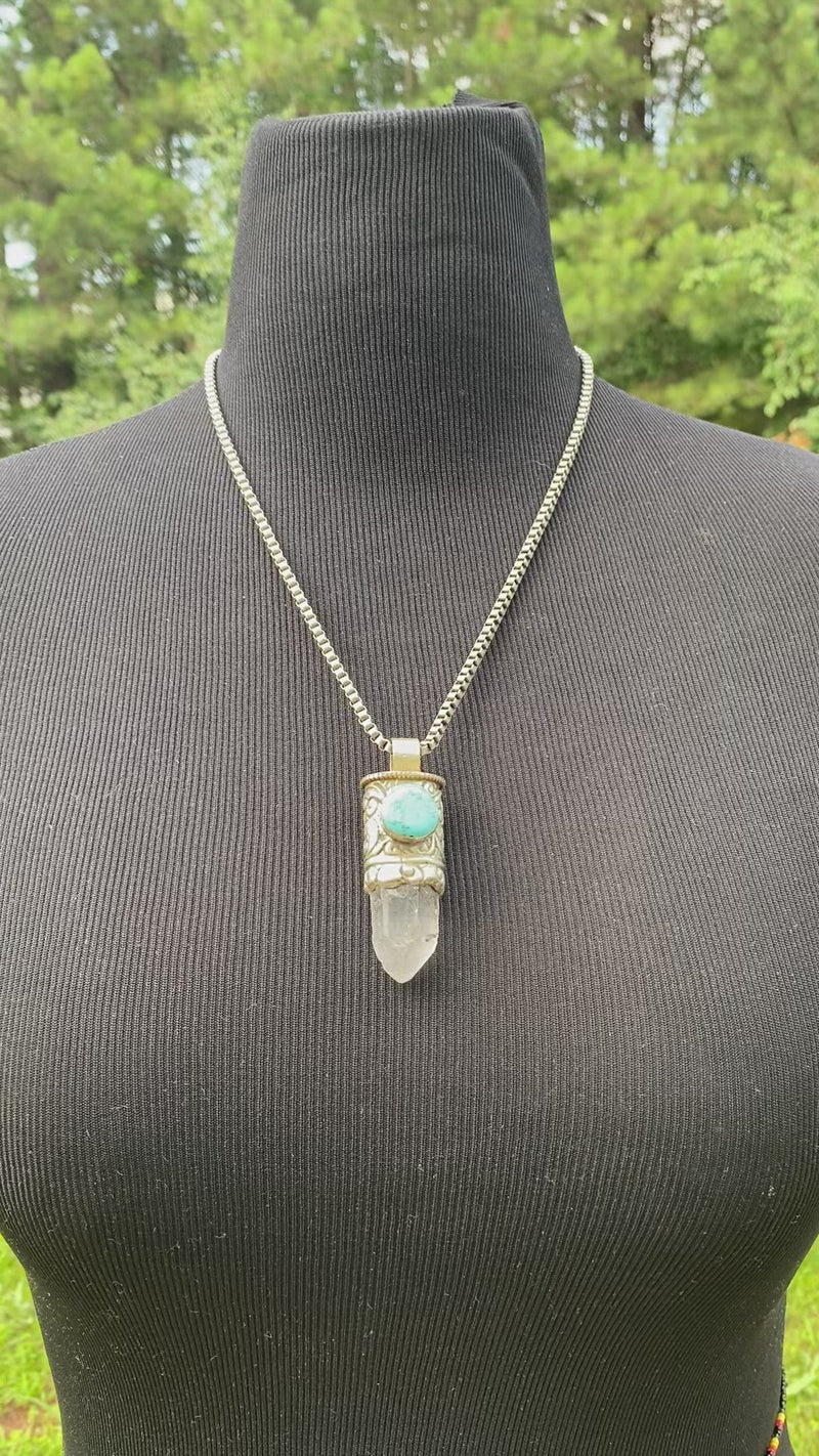 Clear Quartz Necklace